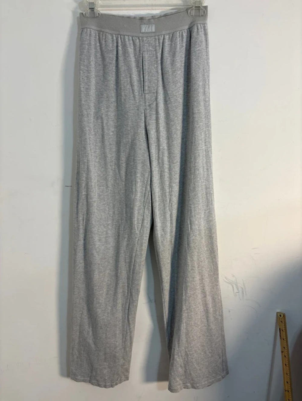 SKIMS Men’s Lounge Straight Leg Pants Light Grey XS